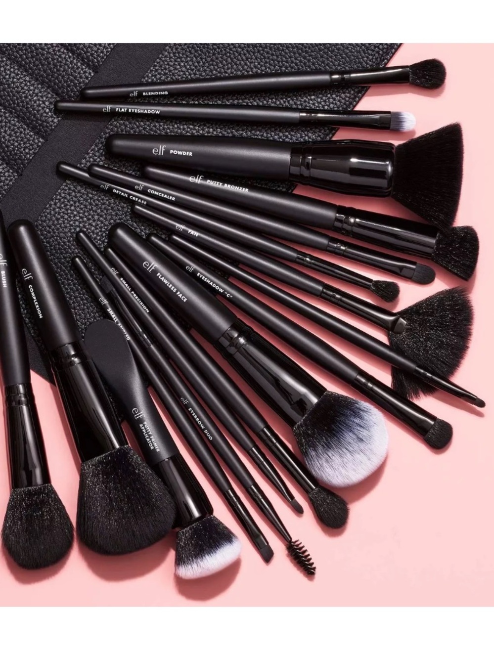 e.l.f. Cosmetics Ultimate Makeup Brush Set &
Travel Roll BRAND NEW/SEALED - Picture 6 of 7